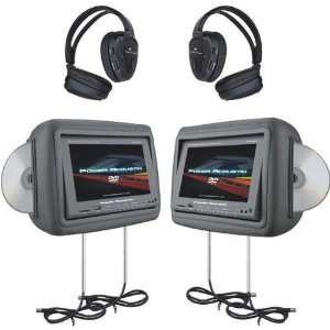    9 Pre loaded Universal Headrest DVD/Monitor Comb Electronics