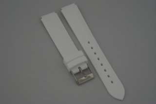 WHITE 15MM RUBBER Watch Band fits TECHNOMARINE NEW  