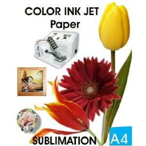 Sublimation Heat Transfer Paper for Dye Sublimation Ink Printing A4 8 