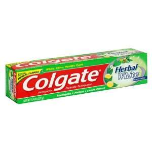  Colgate Herbal White Anticavity Fluoride Toothpaste, Fresh 