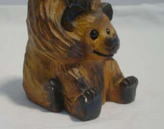 Brown Mama Bear & Cub Animal Figurine Figure  