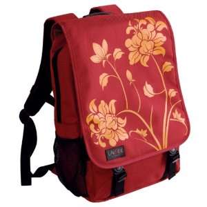  15.6 inches Laurex Laptop Backpack, Red Blossom