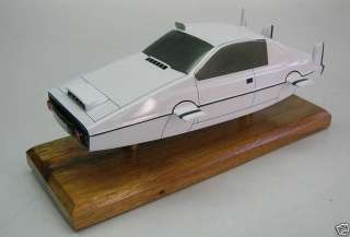 James Bond Lotus Esprit Submarine Wood Model Free Ship  
