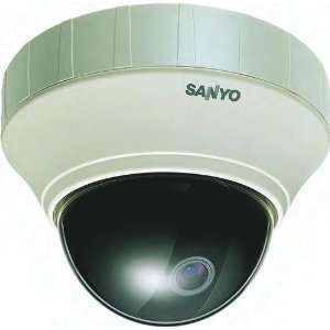  SANYO VCC P7574S Indoor Security Camera Pan Focus Color 