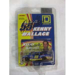  Signed Nascar Die cast #55 Kenny Wallace Square D Racing 
