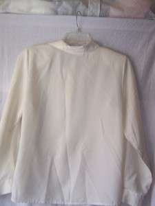 Vintage? Christie & Jill Womans Size 6 (Small) Ivory Color Embroidery 