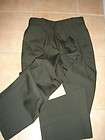 WOMENS TROUSER PANTS SERGE ARMY GREEN 18WT NEW UNIFORM