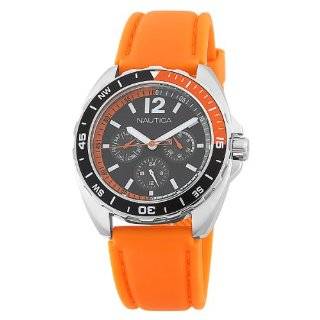  Watch Band Rubber Silicon Orange Divers Sports Strap 22mm 