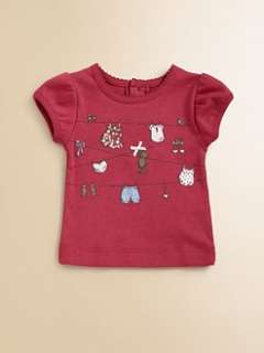 Lili Gaufrette   Infants Clothesline Tee