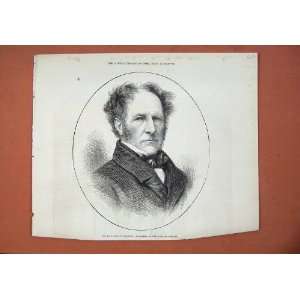  1873 Viscount Ossington Ex Speaker House Commons Man