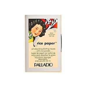 Palladio Oil Absorbing Rice Paper Tissues with Rice Powder Translucent 
