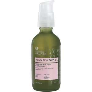 Pangea Organics Massage & Body Oil Italian White Sage With Geranium 4 