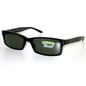  Persol Polarized Sunglasses Black Frame Gray Lens 2802 95 