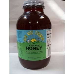 Ohio Hill Country Pure Raw Honey  5 Lb Jar  Grocery 
