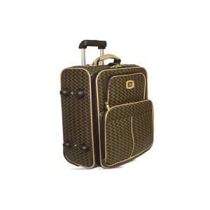  Aristo Brown Small Luggage by Rioni Designer Handbags 