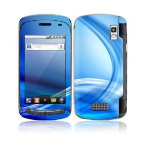  LG Genesis Decal Skin Sticker   Abstract Blue Everything 