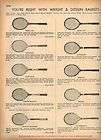 1931 Kent Wright Ditson Dayton tennis rackets Eagle ad  