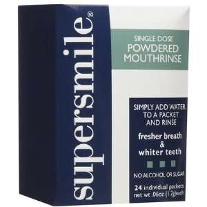  Supersmile Single Dose Powdered Mouthrinse 24ct (Quantity 