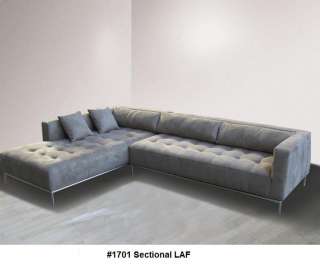 PC Fabric Sectional Sofa 1701 Stylish Design  