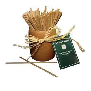 Totally Bamboo 100 Stir Sticks Set In Holder  Kitchen 