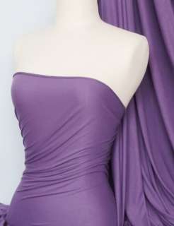 Mid purple viscose stretch fabric 100% viscose material