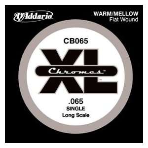   Bass Chromes Flat Wound 065 Long Scale Strings Musical Instruments