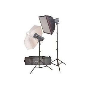 Interfit Photographic Stellar 150ws 2 Monolight Umbrella/Softbox Kit 