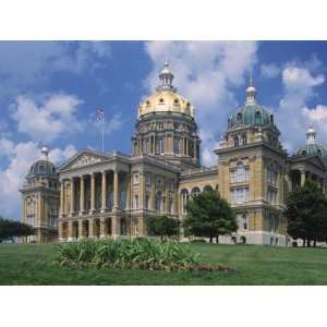  Iowa State Capitol, Des Moines, Iowa, USA Photographic 