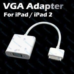   to TV LCD Monitor VGA Adapter Cable For Apple iPad iPad Electronics