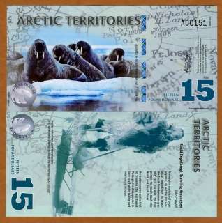 Arctic Territories, $15, 2011, Polymer, UNC  Walrus  