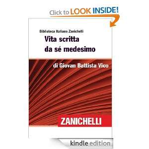 Vita scritta da sé medesimo (Biblioteca Italiana Zanichelli) (Italian 
