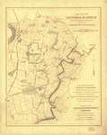 map of the battlefield of antietam with the locations of monuments 