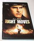 All the Right Moves   Tom Cruise Lea Thompson (DVD, 200
