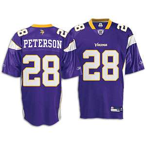 Reebok NFL Replica Jersey   Mens   Vikings   Adrian Peterson   Purple