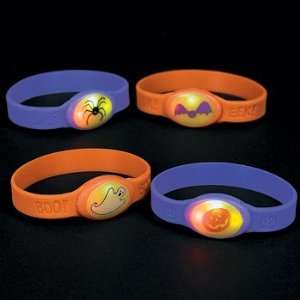  Halloween Flashing Bracelets   Glow Products & Glow Jewelry 