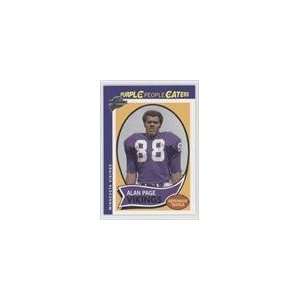    2004 Topps Fan Favorites #1   Alan Page Sports Collectibles