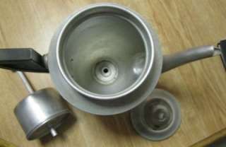 Rare Vintage percolator Large Aluminum Coffee Pot  
