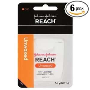  Reach Floss Floss, Unwaxed, Unflavored 55 Yd / 50.2 M 