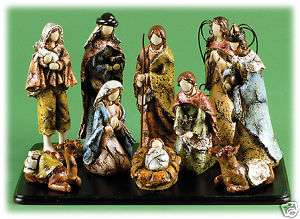 Christmas Nativity with Base 10 Piece Set NEW Lot  