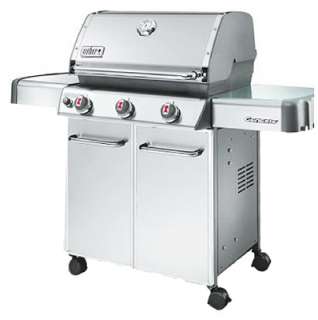 Weber Genesis S 310 Stainless Steel Natural Gas Grill  