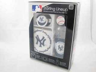 MLB New York Yankees Bib Bottle Pacifier Baby Gift  