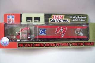 80 SCALE DIECAST TAMPA BAY Tractor Trailer NFL  