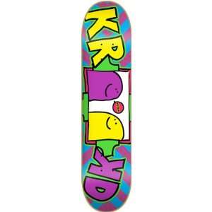  Krooked Two Guys Med Skateboard Deck (8.06 Inch) Sports 