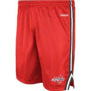 Washington Capitals Red Youth Lacrosse Mesh Shorts  Sports 