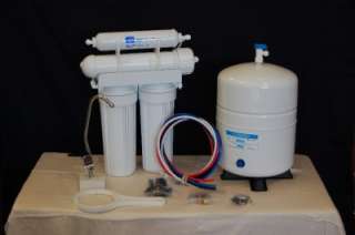 Reverse Osmosis Water Filter Systems 4 stage 36 GPD  