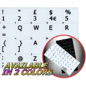   WHITE STICKERS (14x14) FOR KEYBOARD FOR DESKTOP, LAPTOP AND NOTEBOOK