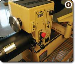   3520B 20x35 Inch Wood Lathe with RPM Digital Readout