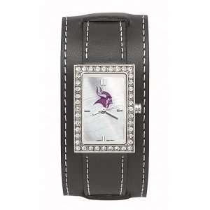   Ladies NFL Starlette Watch (Wide Leather Band)