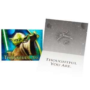 Star Wars 3D Feel the Force Thank You Notes