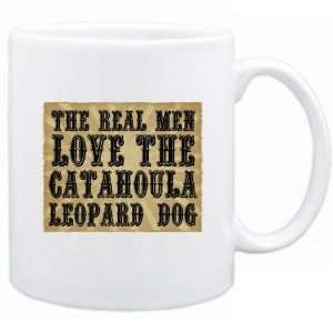 New  The Real Men Love The Catahoula Leopard Dog  Mug Dog  